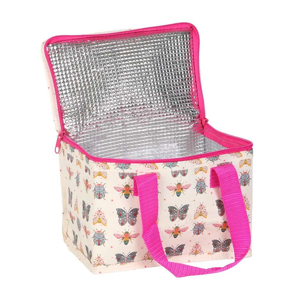 Something Different - Floral Bug Print Insulated lunch bag - Multicolours